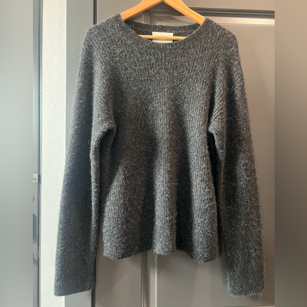 HASS 100% Baby Alpaca Sweater sz M